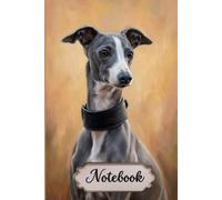 Italian Greyhound Notebook For Dog Lovers: 6x9 Lined Journal with Italian Greyhound Line Art on Every Page, 120 Pages - Gift for Dog Mom & Dog Dad