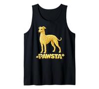 Italian Greyhound Spaghetti Fideos Alimento Puppy Love Camiseta sin Mangas