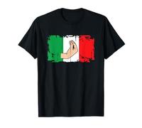 Italian Hand Gesture Italy Flag Funny Italiano Ma che vuoi? Camiseta