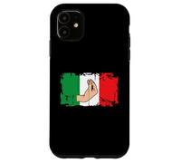 Italian Hand Gesture Italy Flag Funny Italiano Ma che vuoi? Carcasa para iPhone 11