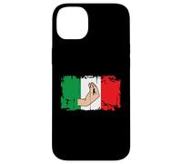 Italian Hand Gesture Italy Flag Funny Italiano Ma che vuoi? Carcasa para iPhone 14 Plus