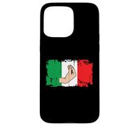 Italian Hand Gesture Italy Flag Funny Italiano Ma che vuoi? Carcasa para iPhone 15 Pro MAX