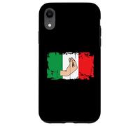 Italian Hand Gesture Italy Flag Funny Italiano Ma che vuoi? Carcasa para iPhone XR