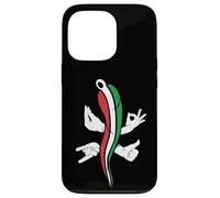 Italian Horn Italian Hand Gestures Carcasa para iPhone 13 Pro