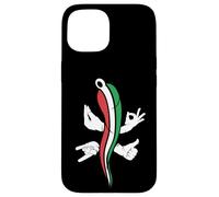 Italian Horn Italian Hand Gestures Carcasa para iPhone 15