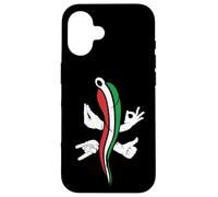 Italian Horn Italian Hand Gestures Carcasa para iPhone 16