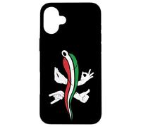 Italian Horn Italian Hand Gestures Carcasa para iPhone 16 Plus