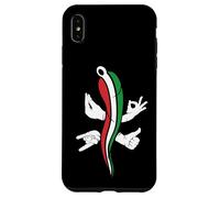 Italian Horn Italian Hand Gestures Carcasa para iPhone XS MAX