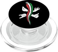 Italian Horn Italian Hand Gestures PopSockets PopGrip para MagSafe