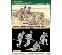 Italian Infantry (el Alamein 1942) - Infantería Italiana 1 :3 5 Plástico Figura