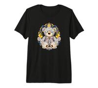 Italian Majolica Teddy Bear Shirt Lemon Sicilian Ceramic Art Camiseta Premium