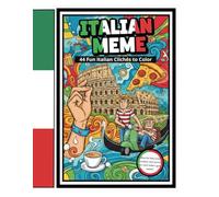 ITALIAN MEME: 44 Fun Italian Clichés to Color