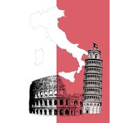 Italian monuments: School nootebook for boys and girls | Workbook for elementary, middle and high school students | 6x9 | 120 pages | Perfect for everyday notes