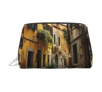 Italian Old Street 3 - Organizador de maquillaje portátil para mujer, Silver, Talla única, Neceser