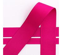 Italian Options Cinta de grogrén, rollo de 25 mm x 10 m, color cereza