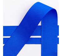 Italian Options Rollo de cinta de grogrén, 25 mm x 10 m, color azul real