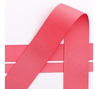 Italian Options Rollo de cinta de grogrén, 25 mm x 10 m, color coral