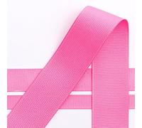 Italian Options Rollo de cinta de grogrén, 38 mm x 10 m, color rosa