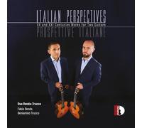 Italian Perspectives. Musique contemporaine italienne pour 2 guitares. Duo Renda-Trucco.