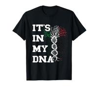 Italian Roots It's In My DNA Tree - Bandera de Italia del orgullo italiano Camiseta