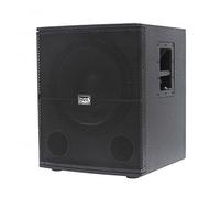 Italian Stage IS S115A - Subwoofer de audio activo amplificado de 700 W de pico en clase AB con cono de 15