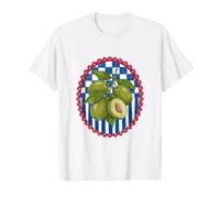 Italian Summer Olives Beachy Coastal Botanical Decor Camiseta