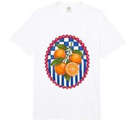 Italian Summer Oranges Beachy Coastal Botanical Decor Comfort Colors Adult Heavyweight T-Shirt