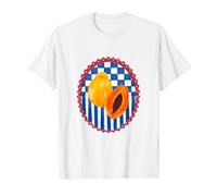 Italian Summer Papaya Fruit Beachy Coastal Botanical Decor Camiseta