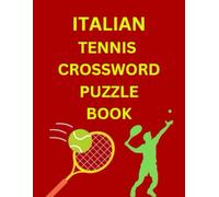 Italian Tennis Crossword Puzzle Book