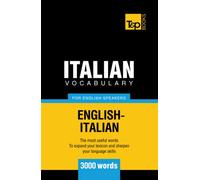 Italian Vocabulary for English Speakers - 3000 words (American English Collection)