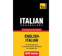 Italian vocabulary for English speakers - 9000 words: 168 (American English Collection)
