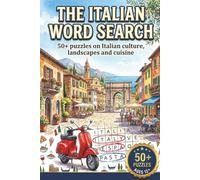 Italian Word search Puzzle Book: Word Searches with Easy to Read Print about, Italian Culture, Landscape, Cuisine and More | 6x9 inches, 110 pages | ... Gift for Vacations, Holiday and Free Times