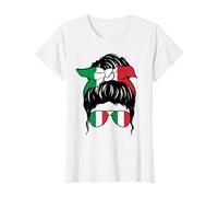 Italiana Chica Italia Bandera Italiana Italia Ragazza Italiana Camiseta