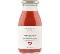 ITALIANAVERA AMATRICIANA - Salsa de Tomate con Panceta - 250 g ITALIANAVERA