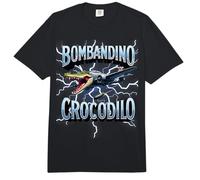 Italiano Brainrot Bombardino Crocodilo Bombardiro Crocodilo Comfort Colors Adult Heavyweight T-Shirt