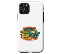 Italiano Brainrot Bombardino Crocodilo Meme Design Carcasa para iPhone 11 Pro