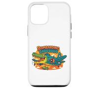 Italiano Brainrot Bombardino Crocodilo Meme Design Carcasa para iPhone 12/12 Pro