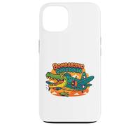 Italiano Brainrot Bombardino Crocodilo Meme Design Carcasa para iPhone 13