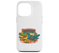 Italiano Brainrot Bombardino Crocodilo Meme Design Carcasa para iPhone 13 Pro