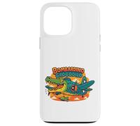 Italiano Brainrot Bombardino Crocodilo Meme Design Carcasa para iPhone 13 Pro Max