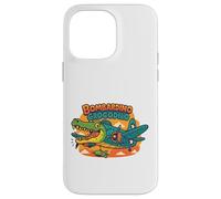 Italiano Brainrot Bombardino Crocodilo Meme Design Carcasa para iPhone 14 Pro Max