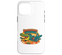 Italiano Brainrot Bombardino Crocodilo Meme Design Carcasa para iPhone 16 Pro Max