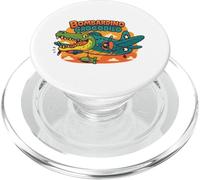 Italiano Brainrot Bombardino Crocodilo Meme Design PopSockets PopGrip para MagSafe