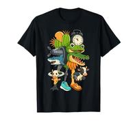 Italiano Brainrot Meme 10Stage Compilación de personajes combinados Camiseta