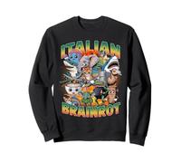 Italiano Brainrot Meme Personaje Animales Gen Z Hombres Mujeres Niños Sudadera