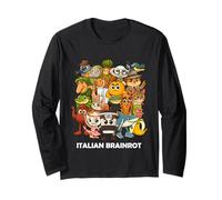 Italiano Brainrot Meme Todos los Personajes Kawaii Japón Estilo Anime Manga Larga