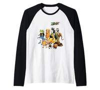 Italiano BRAINROT Todos LOS Personajes Camiseta Manga Raglan