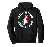 Italiano de Blood American by Heart Sudadera con Capucha
