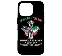 Italiano de Sangre, Estadounidense de Nacimiento, Patriota por elección, Genial Carcasa para iPhone 16 Pro