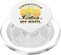 Italiano Limoncello Amante Bebedor Licor Limón Italia Alcohol PopSockets PopGrip para MagSafe